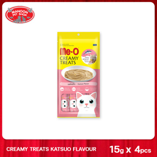 [MANOON] ME-O Creamy Treat Tuna with Katsuo Flavor มีโอ ครีมมี่ ทรีต รสคัตสึโอะ ขนาด 60 กรัม