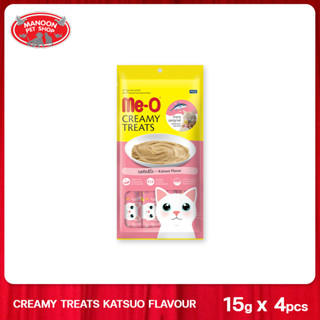 [MANOON] ME-O Creamy Treat Tuna with Katsuo Flavor มีโอ ครีมมี่ ทรีต รสคัตสึโอะ ขนาด 60 กรัม