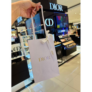 ถุงกระดาษแข็ง Dior ของแท้ จาก Shop หูเชือก พร้อมริบบิ้น สวยมาก