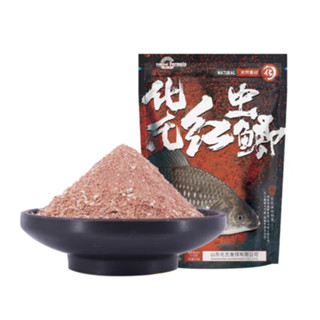 เหยื่อตกปลาเกล็ด HUA กลิ่นกุ้งและหนอนแดง สามารถเข้ากับเหยื่อ…