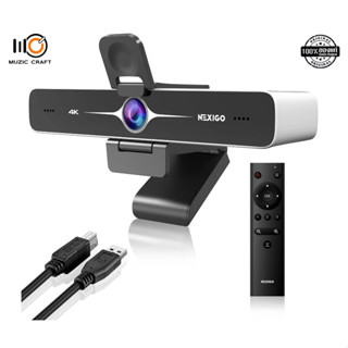 NexiGo N970P 4K *ของแท้ประกัน 1ปี* เว็บแคม Ultra HD 4K Resolution webcam with AI-Powered Webcam