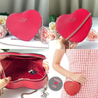 Kate spade Love Shack Mini Heart Crossbody Purse❤️❤️Style No. K6063 แท้💯