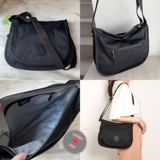 KIPLING Renia Bag Rich Black🖤🖤แท้💯