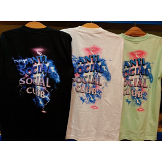 Street.32 เสื้อยืดแขนสั้น สกรีนลาย Anti Social Social Club Storm งายไทยคุณภาพดี