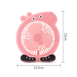 รุ่น Mini USB พัดลมการ์ตูน ครอบครัว หอพัก ห้องนอน พัดลมพักผ่อน พัดลมแบบพกพา พัดลมเด็กนักเรียน J108