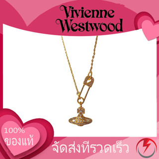 Vivienne Westwood necklace สร้อยคอดาวเสาร์ women สร้อยคอ ผู้หญิง เตรียมประเทศไทยเพื่อจัดส่ง ของแท้ 100%