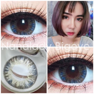 cocoro gray brown Wink คอนเเทคเลนส์ บิ๊กอาย Bigeye/