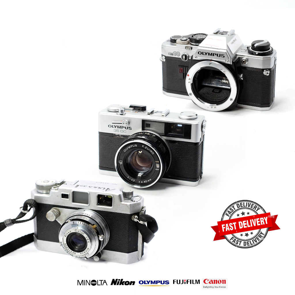 กล้องฟิล์ม ️ Vintage ยุค’50-‘70กล้องตกแต่ง กล้องฟิล์มเก่าสวยๆ ใช้ประกอบฉาก