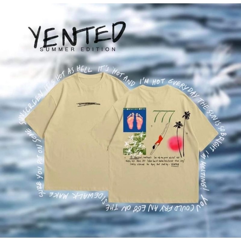 เสื้อยืดวง T-Shirt YENTED limited size XL  CATEXPO ขอนแก่น