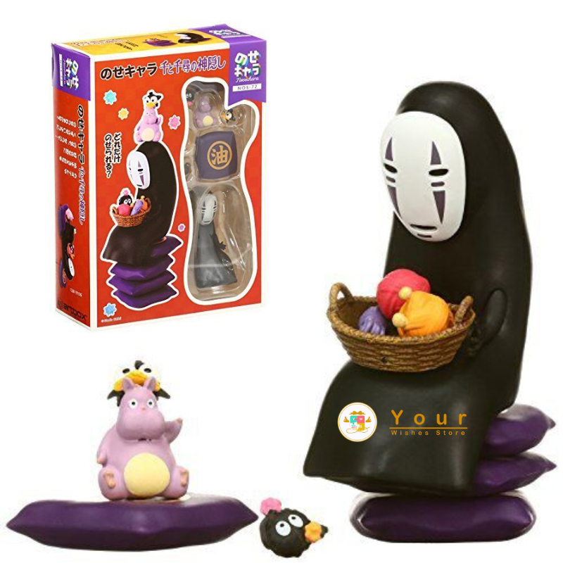 NOS-72 Noose Character Spirited Kaonashi No face ghibli figure model totoro ฟิกเกอร์ ผีไร้หน้า โมเดล