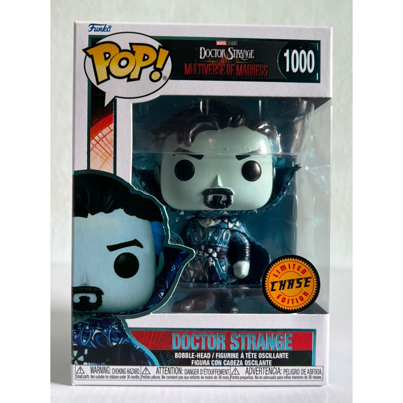 Funko Pop Action Figure **CHASE** Doctor Strange in the Multiverse of Madness, Doctor Strange No. 1000