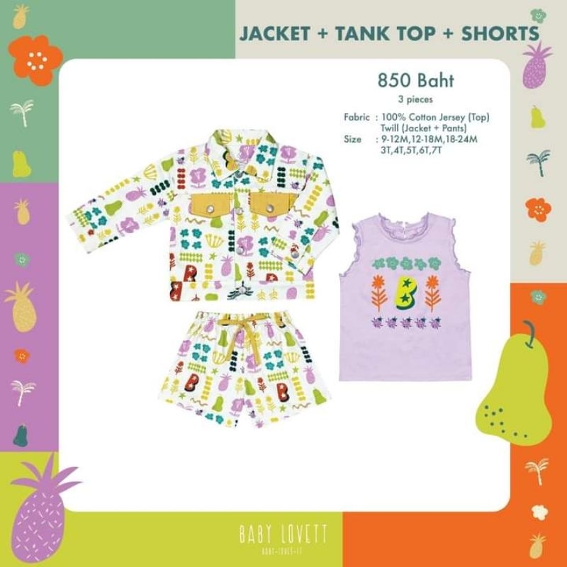 Babylovett 🌞Sunshine and🍐Little pears Collection