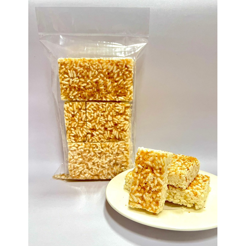 ขนมข้าวพอง หน้าหอมเจียว กรอบหวานมัน ทำสดใหม่วันต่อวัน ชิ้นใหญ่