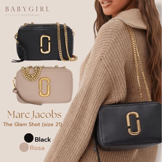 Marc Jacobs The Glam Shot 21 Crossbody กระเป๋าสะพายข้างสายโซ่เล็กสวยหรูดูแพงมาก พร้อมส่ง สายสะพายโซ่สะพายได้สองแบบ