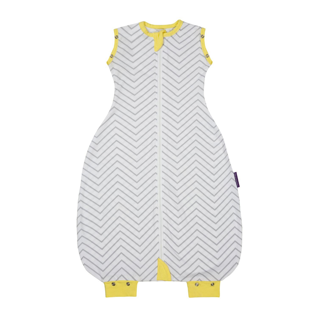 Clevamama 3 in 1 Nite Nite Romper (0-9m) - Pink / Blue / Yellow - ผ้าห่อตัวอเนกประสงค์