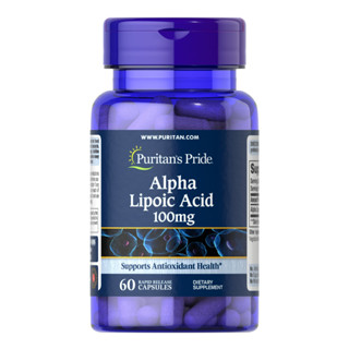 Puritans Pride Alpha Lipoic Acid 100 mg. (60Capsules)