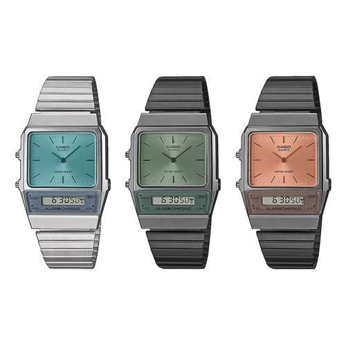 Casio Standard นาฬิกาข้อมือผู้ชาย รุ่น AQ-800EC,AQ-800ECGG,AQ-800ECGG (AQ-800EC-2A,AQ-800ECGG-3A,AQ-