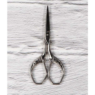 Premax Embroidery scissors กรรไกรอเนกประสงค์สีเงินขนาด 3 1/2นิ้ว อิตาลีแท้ Made in Italy (30354)