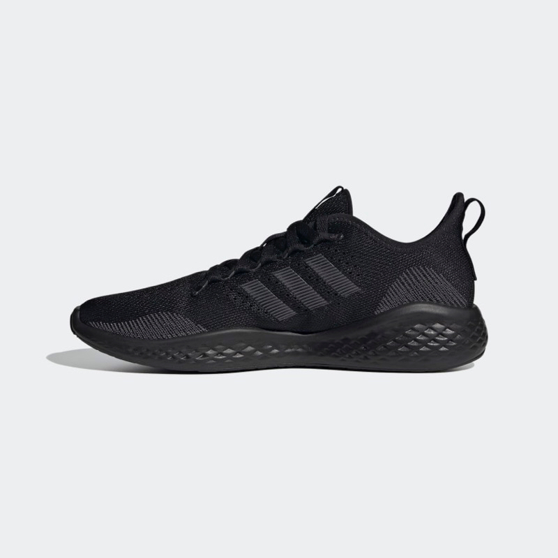 Adidas รองเท้าวิ่งผู้ชาย Fluidflow 2.0 สีดำล้วน( FZ 1985 )