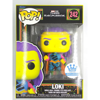 Funko Pop Marvel Thor Ragnarok Black Light - Loki #242