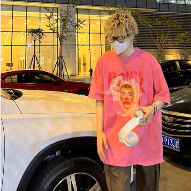 Spenzer.street | Joker rabbit tee โอเวอร์ไซส์ เสื้อผ้าสตรีท อปป้า เกาหลี y2k ทราวิส 2pac ฮิต 2023 มาใหม่