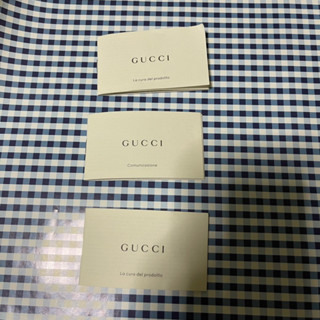 Gucci care book กุชชี่ ของแท้💯%