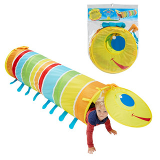 [46cmxยาว1.5m] รุ่น 6697 อุโมงค์ตัวหนอนรุ่นจัมโบ้ เกมปาเป้า Melissa &amp; Doug Giddy Buggy Tunnel  รีวิวดีใน Amazon USA ของเล่นในบ้าน &amp; กลางแจ้ง มาลิซ่า