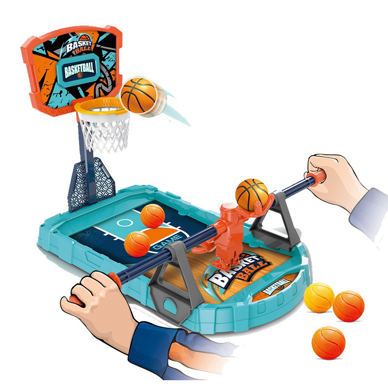 ของเล่นเกมชู๊ตบาสเก็ตบอล BASKETBALL เล่นเเบบ 1 คน สำหรับเด็ก 3+