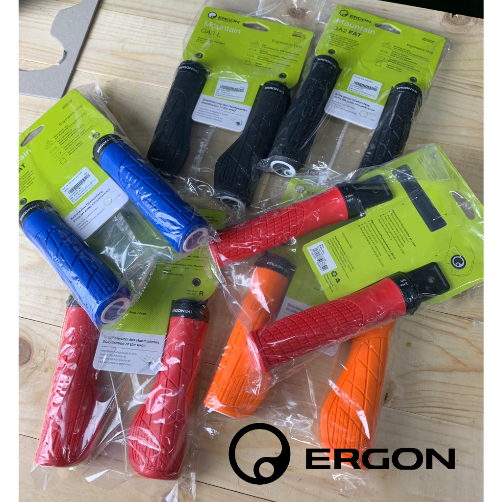 ปลอกแฮนด์ ERGON GA2 FAT สำหรับ MTB แบบกลม