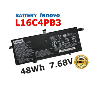 LENOVO แบตเตอรี่ L16C4PB3 (สำหรับ IdeaPad 720S 13IKB 13IKBR 13ARR L16L4PB3 L16M4PB3 ) เลอโนโว Lenovo