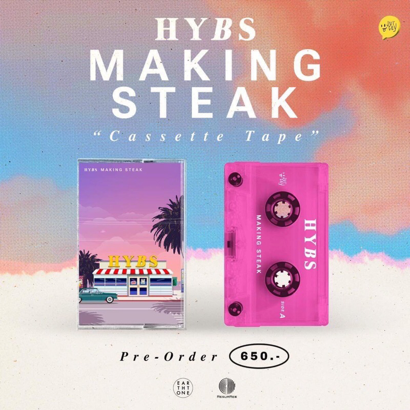 Cassette Tape เทปเพลง HYBS - Making Steak (0400)