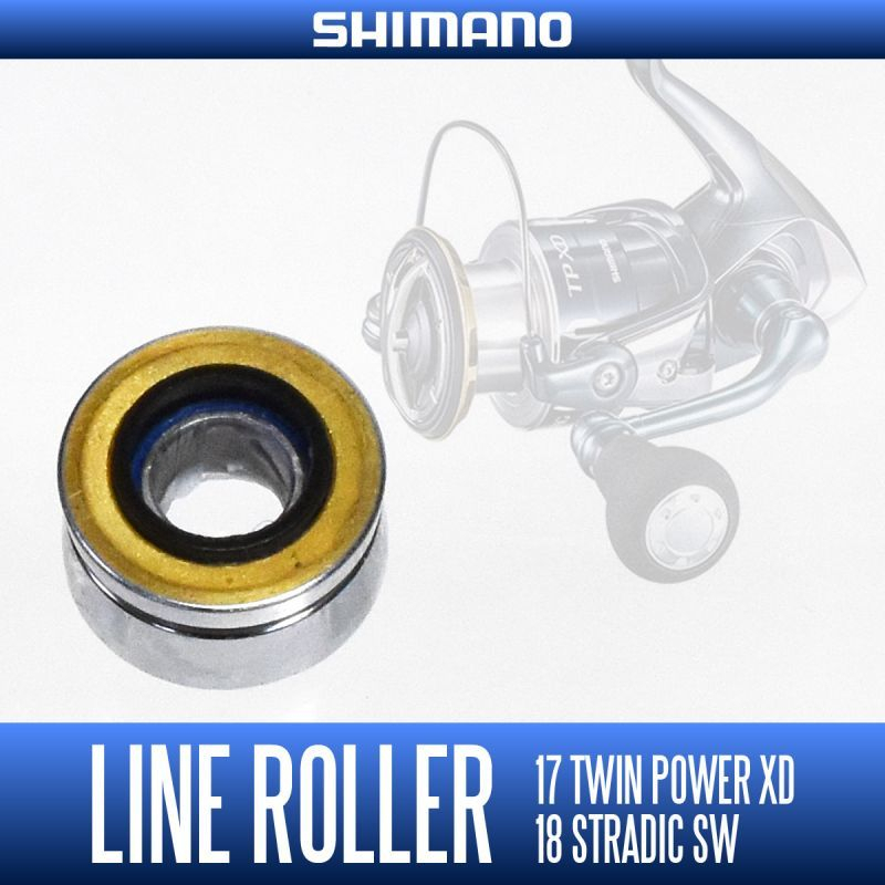 อะไหล่ไลน์โรลเลอร์ ของแท้ [SHIMANO Original] Genuine Line Roller (1 piece) for 21 Twin Power XD, 17 - 20 Twin Power