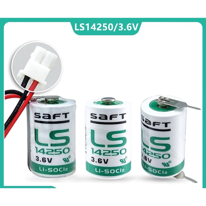 แท้! (สามารถ​ออก vat7%ได้) ถ่าน แบตเตอรี่ Lithium พร้อมส่ง​LS14250 3.6V 1/2AA