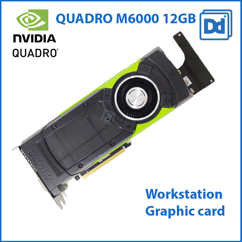 NVIDIA QUADRO M6000 12GB workstation graphic card การ์ดจอทำงาน
