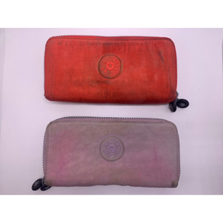 Kipling Uzario ของแท้ กระเป๋าสตางค์ใบยาวสองชั้น จุได้เยอะมาก มือสอง ไอเดียเอาไปต่อยอดอยู่ในรายละเอียดนะคะ