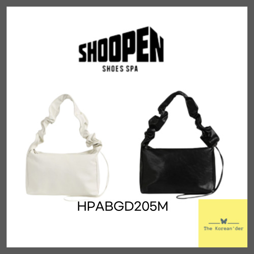[พร้อมส่ง] Shoopen Soft Shirring bag แท้ HPABGD205M ชูว์เพน กระเป๋านวมนุ่มนิ่ม