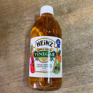 ไฮนซ์ น้ำส้มสายชูหมักจากแอปเปิ้ล 473 มล Heinz Apple Cider Vinegar