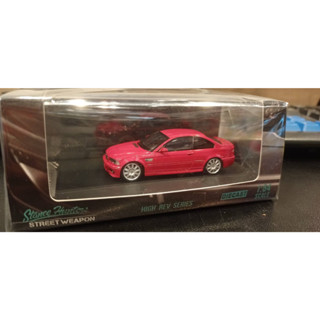 รถโมเดล สเกล1/64 BMW E46 M3 RED