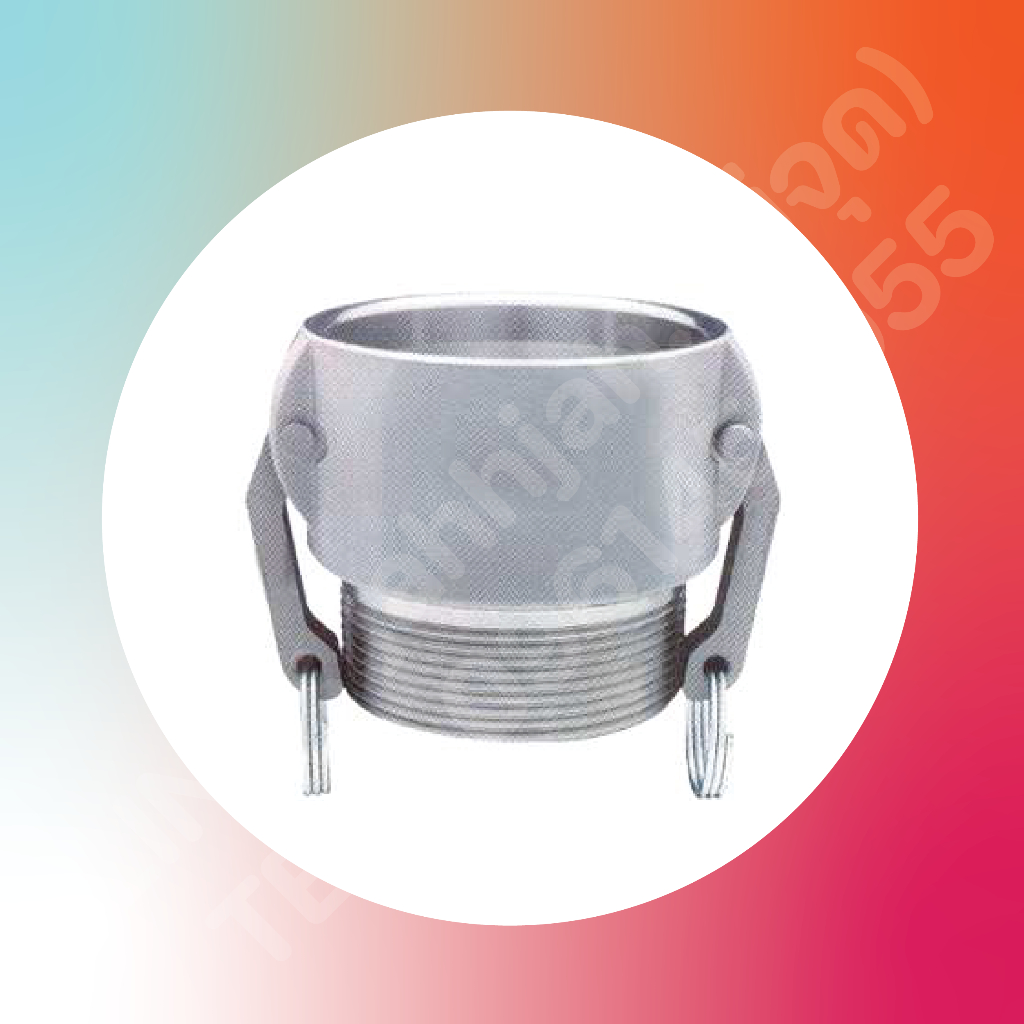 TOZEN ข้อต่อสวมเร็ว พาสB ข้อต่ออลูมิเนียม ข้อต่อหูล็อค ข้อต่อหัวล็อค ข้อต่ออุตสาหกรรม ข้อต่อTOZEN Qu