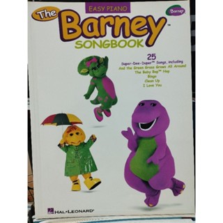 THE BARNEY SONGBOOK - EASY PIANO (HAL)073999539837