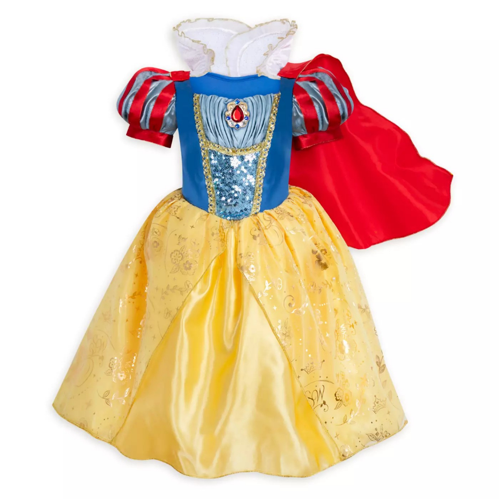 นำเข้า🇬🇧ชุดแฟนซี ชุดคอสตูม สโนไวท์Disney Store Snow White Costume For Kids ลิขสิทธิ์แท้ นำเข้าUK