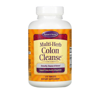 Natures Secret® Multi-Herb Colon Cleanse™ 275 แคปซูล ดูแลสุขภาพทางเดินอาหาร ลำไส้ และการขับถ่าย