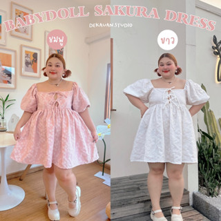 BABYDOLL SAKURA DRESS PLUSSIZE