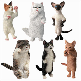 Gashapon Yujin Animal Cats Tweet - Asakuma Toshio Collection - กาชาปอง ยูจิน แอนิมอล แมว อาซาคุมะ โทชิโอะ คอลเลคชั่น