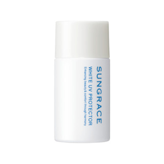 SUNGRACE WHITE UV PROTECTOR SPF42 / PA++ เมคอัพเบส สูตรน้ำนมเนื้อบางเบา