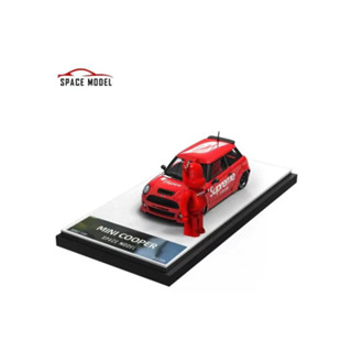 รถโมเดล สเกล1/64 LBWK MINICOOPER SUPREME+BEAR