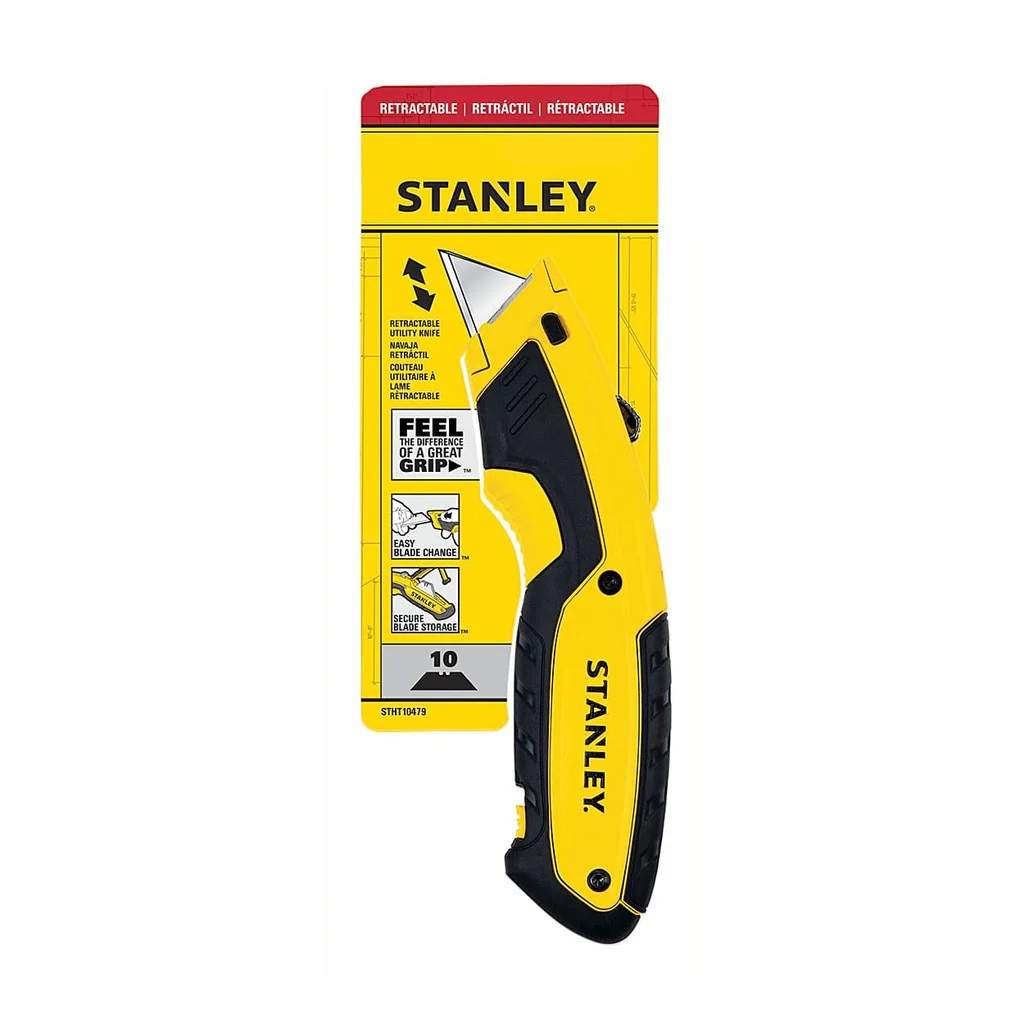 STANLEY มีดคัดเตอร์ Utility Knife STANLEY รุ่นพรีเมี่ยม รุ่น STHT10479-0 ของแท้100%