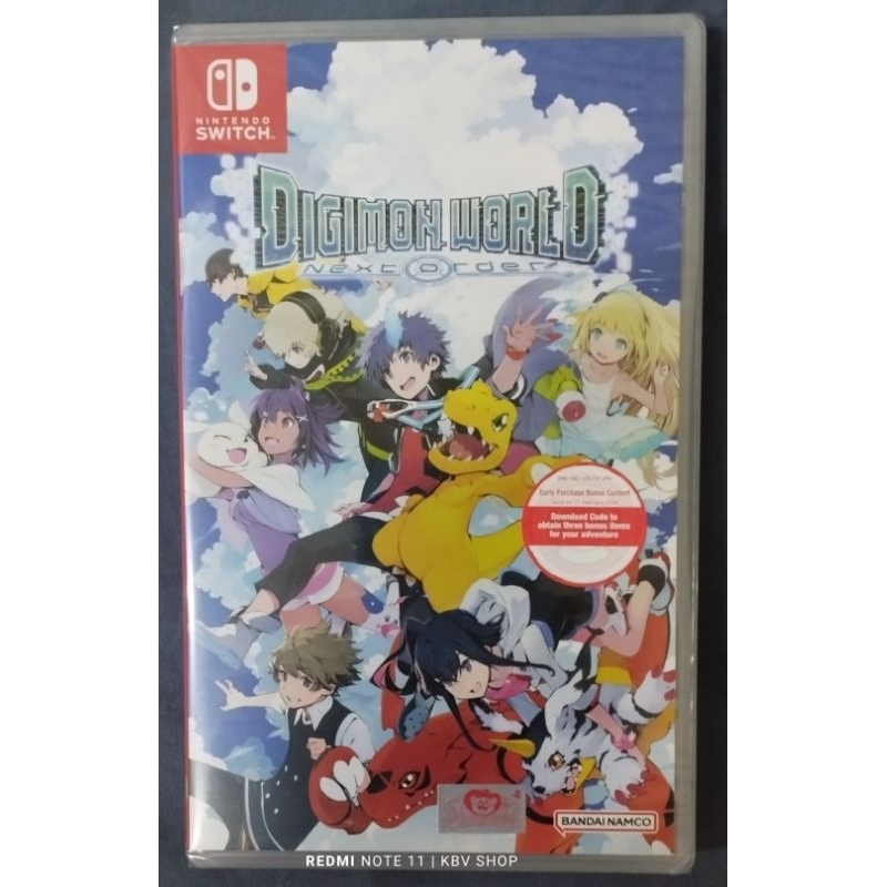 (ทักแชทรับโค๊ดส่วนลด)(มือ 2)Nintendo Switch : Digimon World Next Order มือสอง มีภาษาอังกฤษ