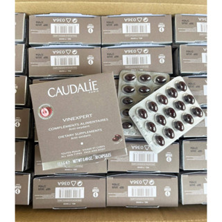 ของแท้ 100 % Caudalie Vinexpert Dietary Anti Oxidant Grape Seed 30 แคปซูล ผลิตภัณฑ์เสริมอาหาร Vinexpert