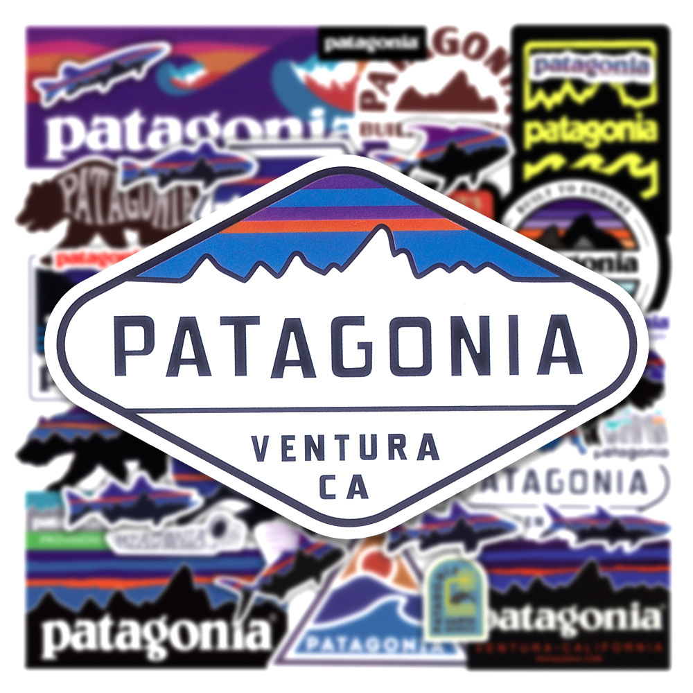 💥พร้อมส่ง💥ไซส์ใหญ่ Camping outdoor Brand travel patagonia การตั้งแคมป์ adventure สติกเกอร์ สเก็ตบอร์ด 36ชิ้น sticker
